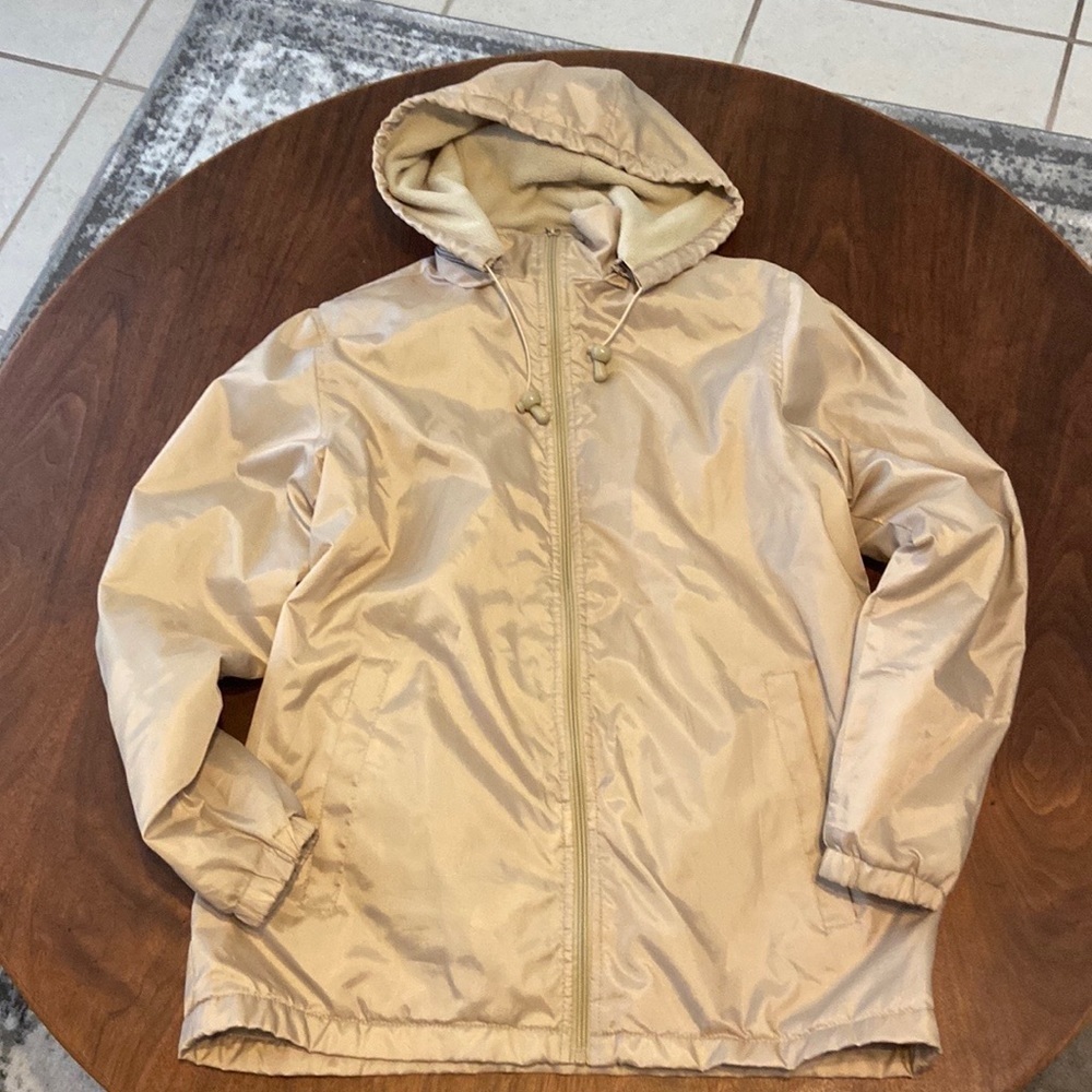 Totes all weather storm jacket size small and light tan color